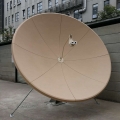 3m C-Band Carbon Fiber Precision molded reflector satellite dish WITH